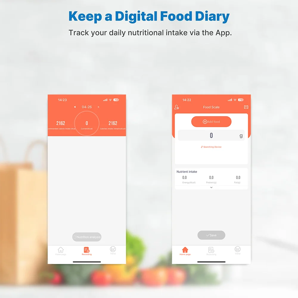 Smart Kitchen Food Scale