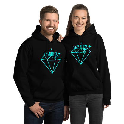 EXTRAMIZE™ Core Hoodie Blue Logo
