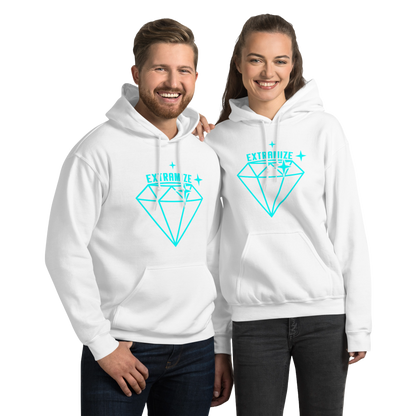 EXTRAMIZE™ Core Hoodie Blue Logo